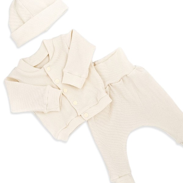 novorojencek komplet smetana