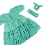 Obleka mint dodatki galer